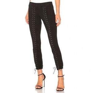 Nwt Pam & Gela lace up corset sweatpant jogger small